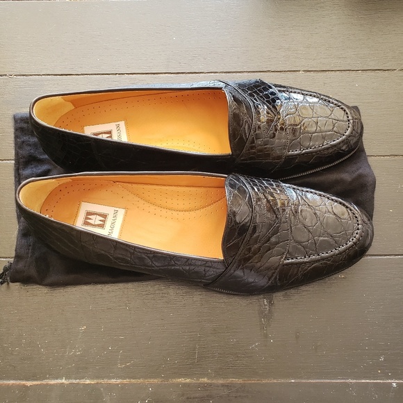 magnanni alligator shoes